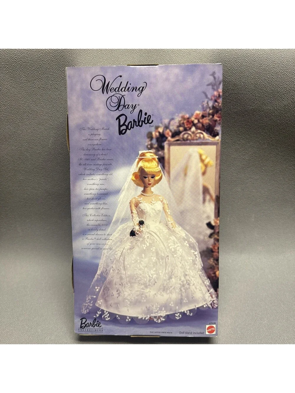 Reproduction 1960 Wedding Day Barbie Blonde Doll 1996 Damaged Box Mattel NRFB